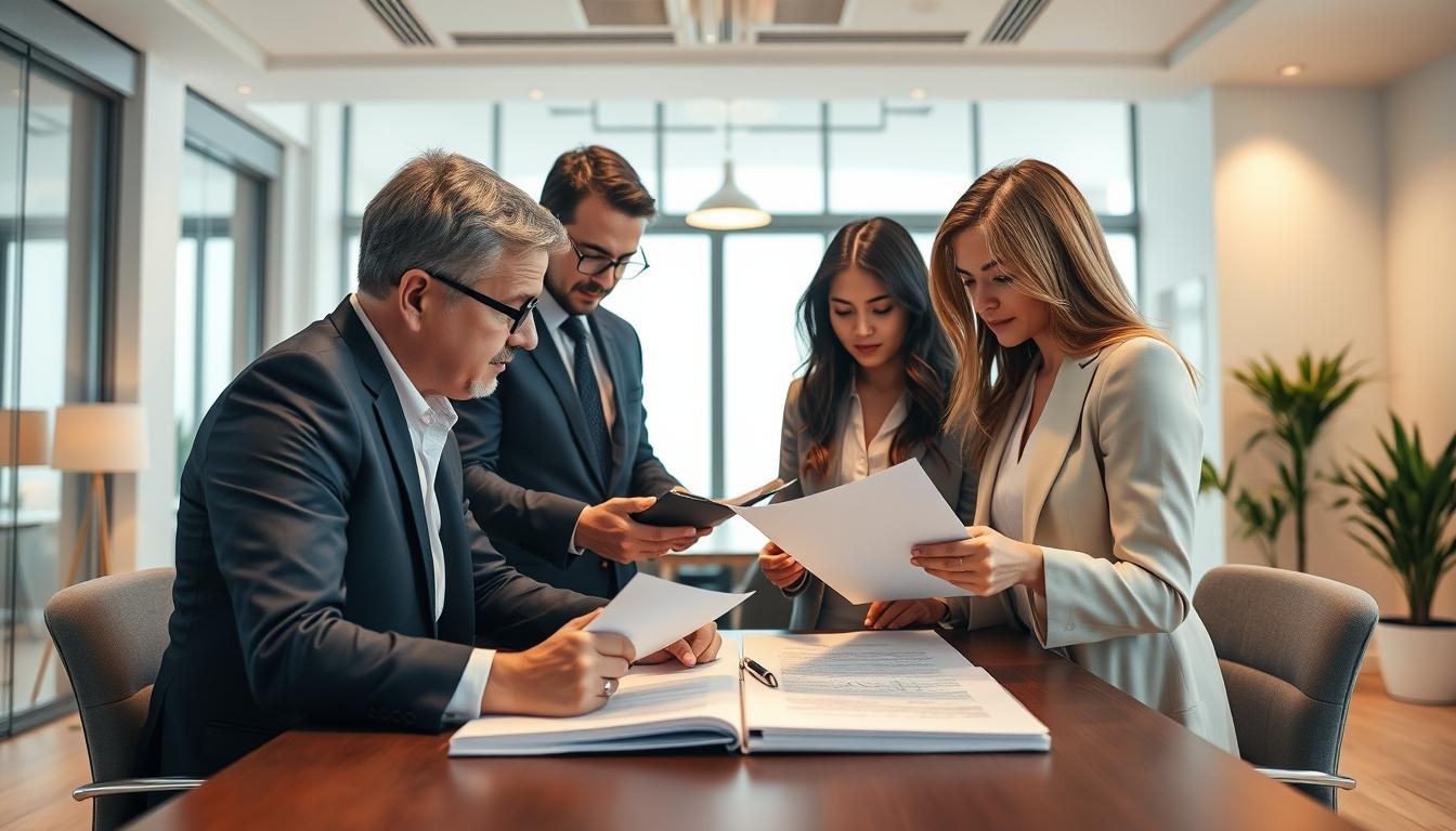 Property settlement documents and transfer review